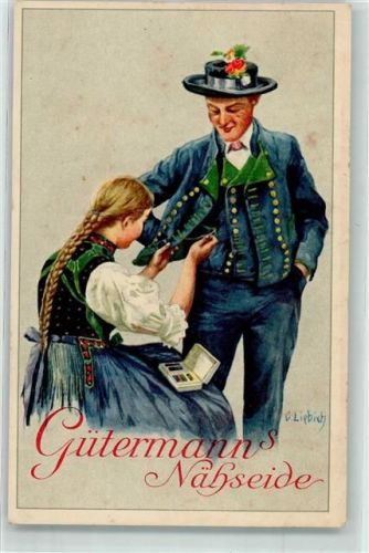 Werbung Gütermann Nähseide AK