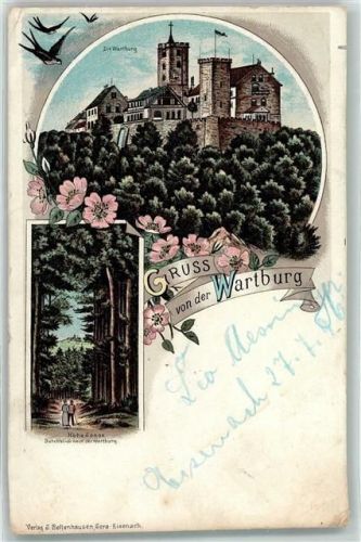 Wartburg die Wartburg Hohe Sonne