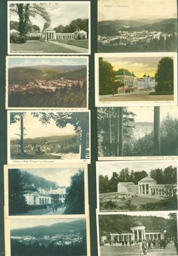 Marianske Lazne Lot mit 18 AK