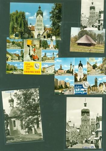 Erding Lot mit 7 AK und 4 Fotos