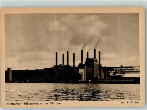 10115 O1199 Rummelsburg - GroßkraftwerkKlingenberg Oberspree Berliner Bilder 1933