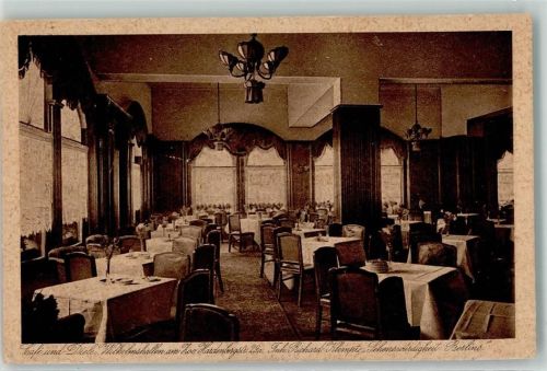 Berlin Mitte 1923 Cafe Wilhelmshallen am Zoo Innenansicht