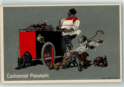 Pneumatic Fahrradwagen Hunde