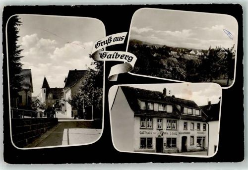 Gaiberg Gasthaus Germania Metzgerei