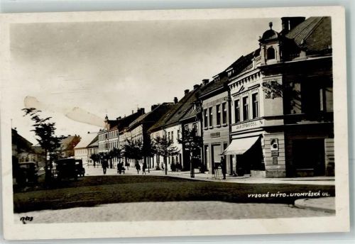 Vysoke Myto Litomysska Straße Oldtimer