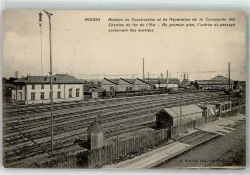 Mohon 1915 Bau- und Reparaturwerkstätten der East Railway Company Eisenbahn