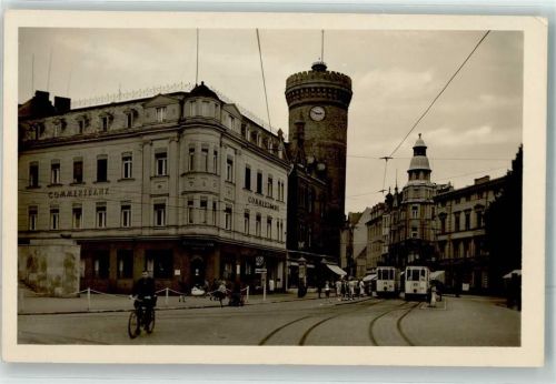 Cottbus Commerzbank Straßenbahnen Spremberger Turm