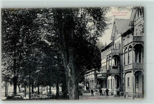 Georgenthal 1909 Kurhaus Hotel Schützenhof