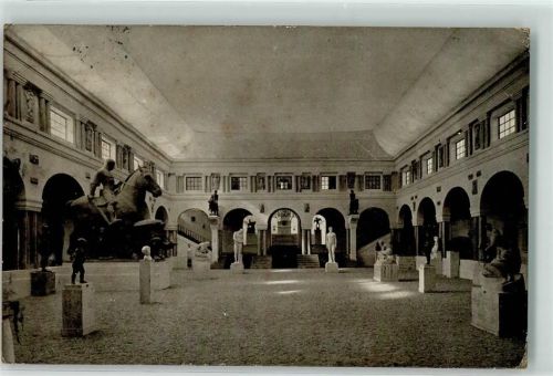Dresden 1908 Große Halle Innenansicht Architektur Jugendstil