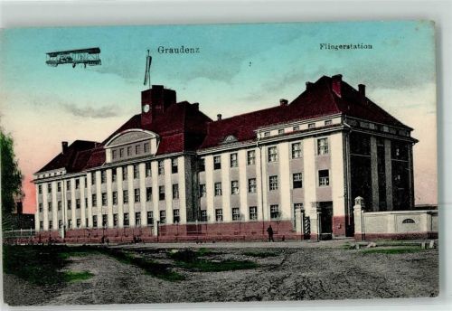 Graudenz Fliegerstation Flugzeug