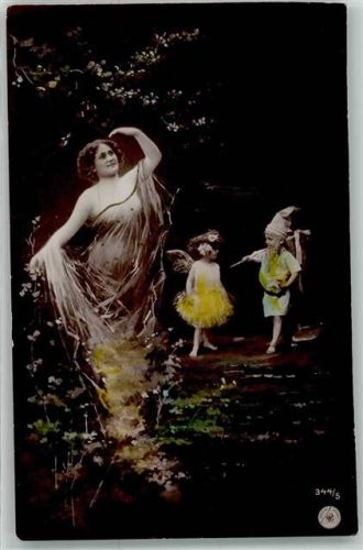 1905 Frau Kinder Zwerg Nr 344/5
