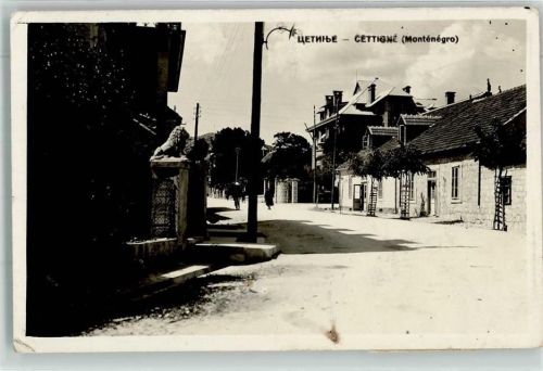 Cetinje 1918 Ort handschriftlich