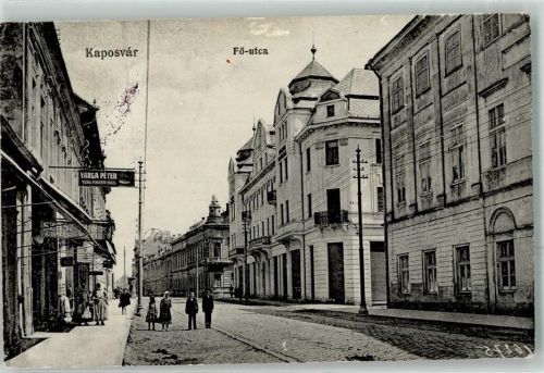 Kaposvar 1916 - Fö Straße