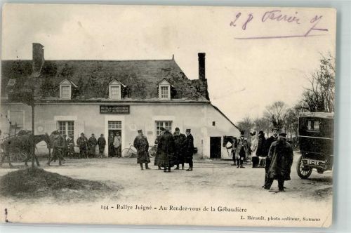 49610 Juigne-sur-Loire - Hotel de la Gebaudiere Soldaten Taxe Nachgebühr