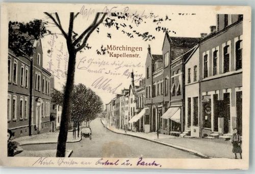 Morhange 1915 Kapellenstraße Feldpost WK I Ersatz Depot Inf.-Regt. 97 5. Kompagnie