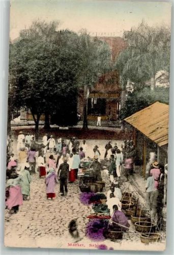 Sabang 1924 Marktszene