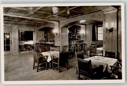 Berchtesgaden Hotel Berchtesgadener Hof Weinstube und Bar Foto Hoffmann BH 8
