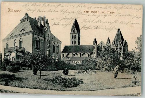Ostrowo 1915 Kath. Kirche