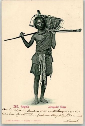 Luanda 1905 Tracht Jäger