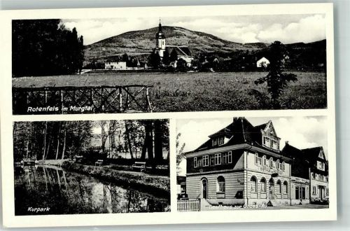 Rotenfels Gasthaus zur Grossen-Au Kirche Kurpark