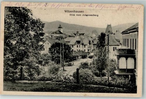 Witzenhausen 1916 Blick vom Johannesberg