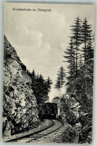 Wernigerode Brockenbahn im Drängetal