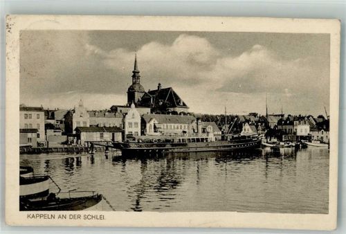 Kappeln 1924 Hafen