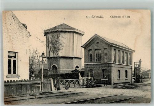 Quievrain Wasserturm Bahnhof