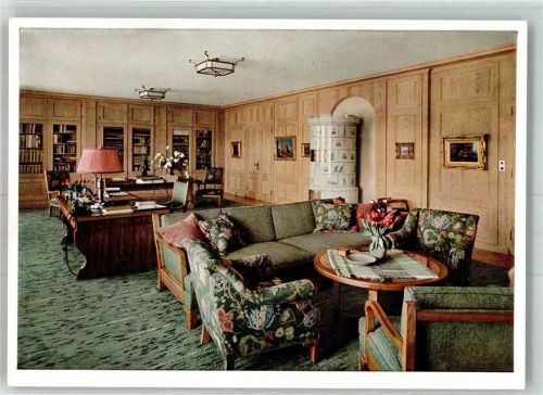 Obersalzberg Berghof Wachenfeld Arbeitszimmer von Hitler Nr. 467