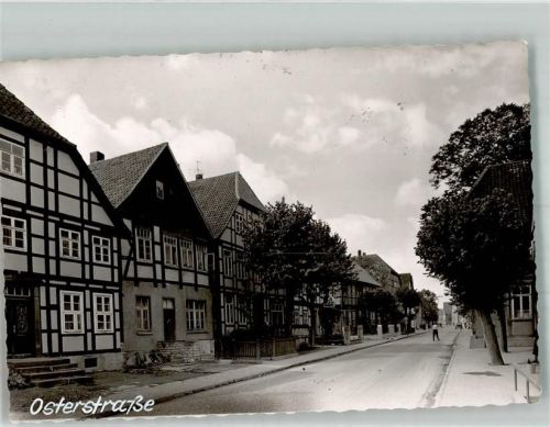 Aerzen Osterstraße Ort handschriftlich