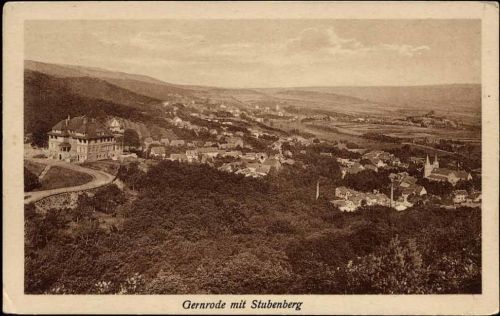 06507 O4305 Gernrode um 1920/30 - Gernrode: Mit Stubenberg,Kosmos AKU1