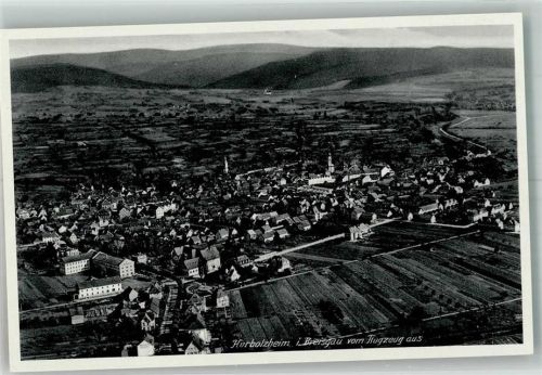 Herbolzheim 1936 Fliegeraufnahme