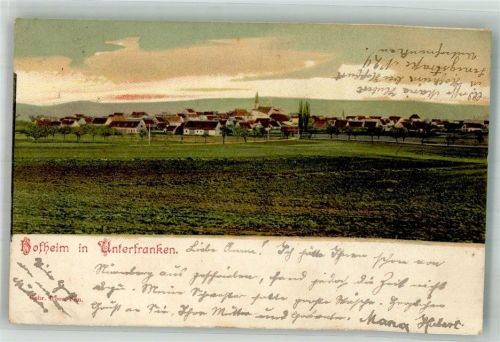 97461 W8729 Hofheim , Unterfr 1905