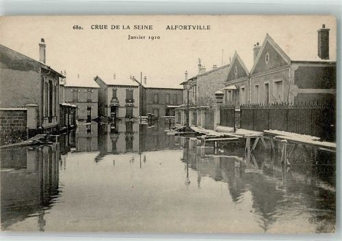 Alfortville Hochwasser 1901