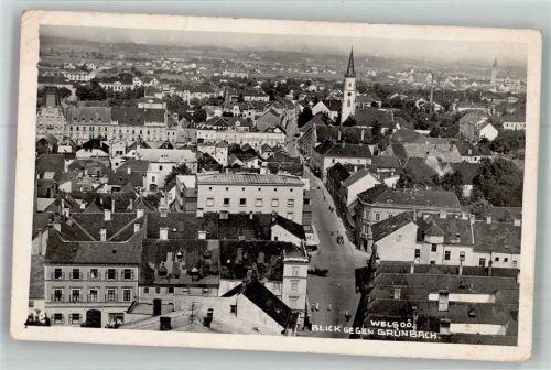 Wels Blick gegen Grünbach