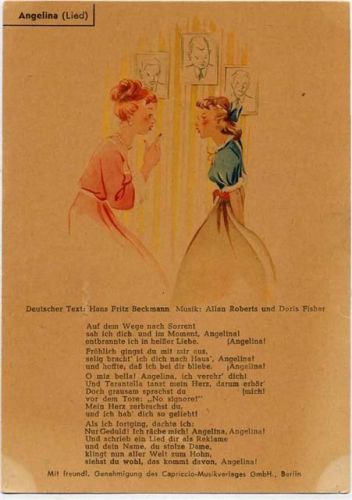 um 1950 Angelina,Lyra AKU1