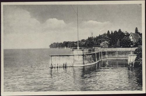 um 1930-40 Lindau-Schachen, Bootshafen