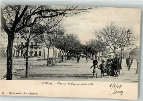 Lisboa 1904 Setubal Avenida Luiza Todi