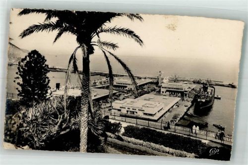 Oran 1955 Hafen Bahnhof