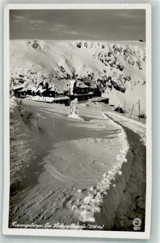 Hampelbaude 1942 Riesengebirge Prinz Heinrich Baude