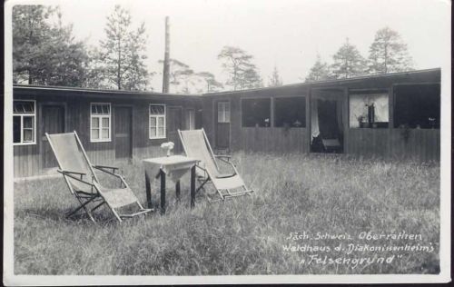 um 1930/40 Oberrathen: Waldhaus d. Diakonissenheims -Felsengrund-,Max Köhler