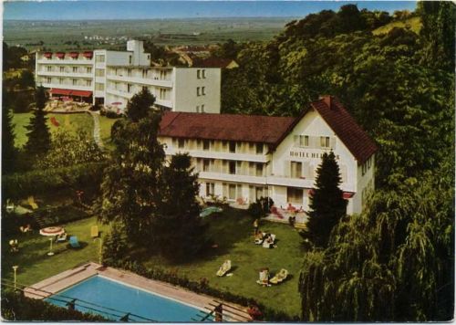 1987 Bad Dürkheim: Garten Hotel Heußer,Gebr. Metz AKU1