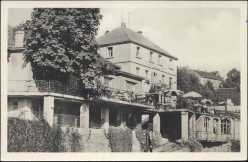 um 1960 Rochsburg: HOG Muldenschlösschen,VEB AKU1