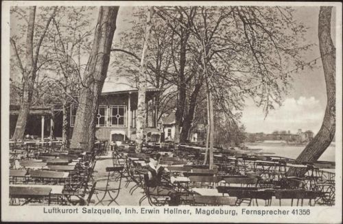 1929 Salzquelle, Luftkurort, Gasthof, Nr. 4645,Ernst Nitze
