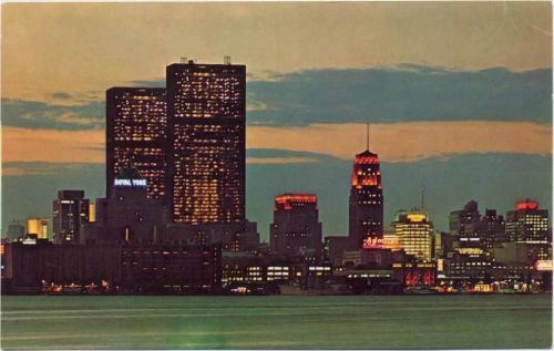 um 1960/70 Toronto: Ontario, Skyline AKU1