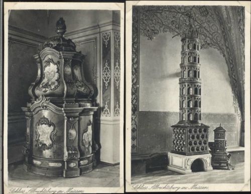 um 1920/30 Meißen, 2 tolle AK (2 amazing PC), Schloß (castle) Albrechtsburg,Brück & Sohn AKU2