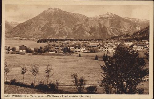 um 1920-30 Bad Wiesee am Tegernsee,L. Landes