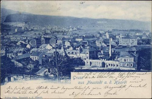 1899 Neustadt a.d. Haardt, Gruß aus, Ansicht