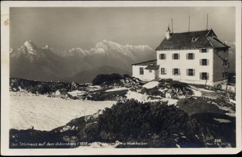 um 1930-40 Untersberg im Berchtesgadener Land, -Störhaus-,Alpiner Kunstverlag F.G. Zeitz