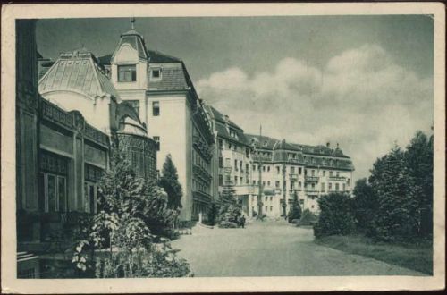 1932 Pistany, Kr. Leiteneritz, Sudeten, Kurhaus AKU1